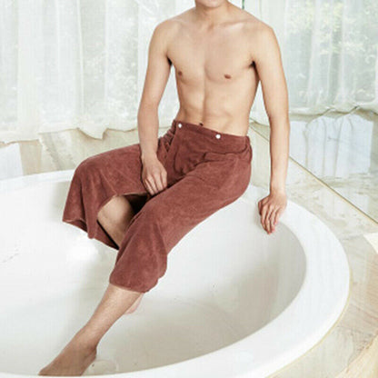 Men's Bath Towel Skirt