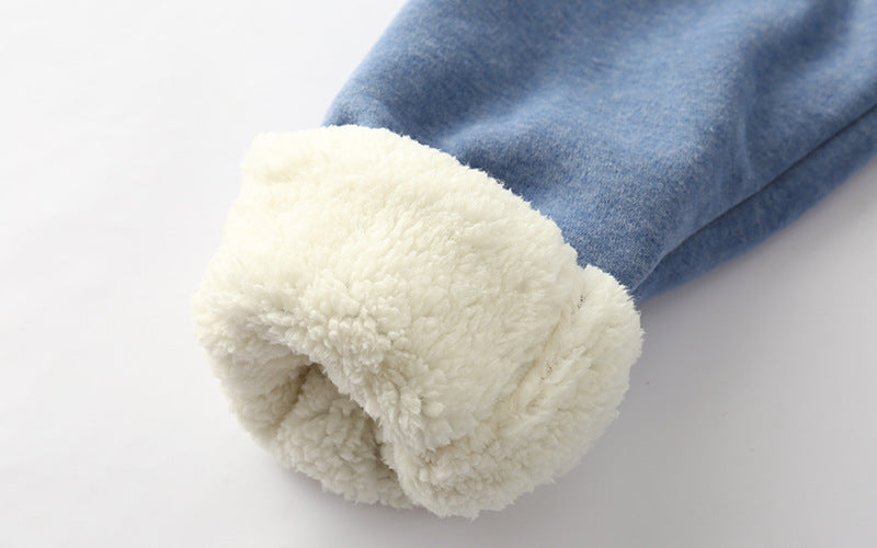 Thick Lamb Wool Cotton Sweatpants