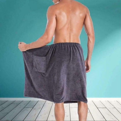 Men's Bath Towel Skirt