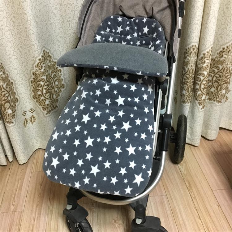 Baby Plain Thick Winter Stroller Sleeping Bag