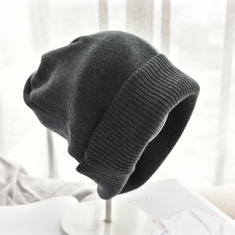 Simple Solid Color Knitted Hat