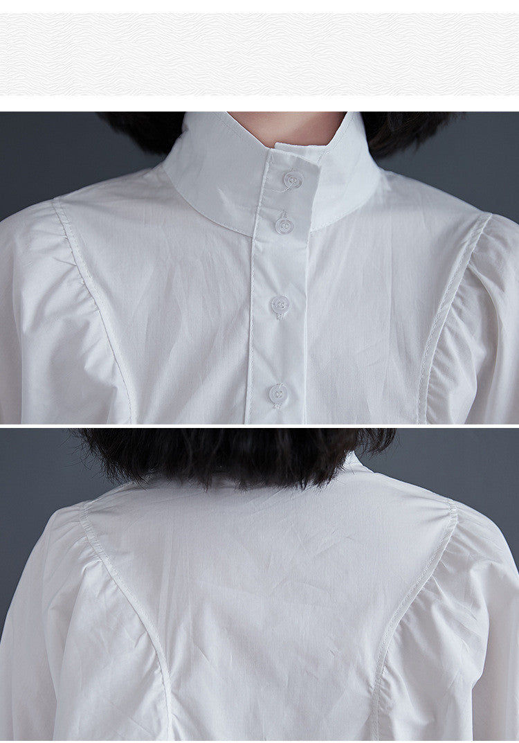 Loose Korean Style Long-sleeved Shirts for Effortless Chic