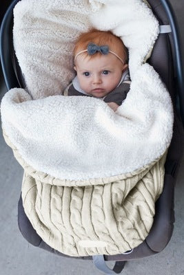 Baby Plain Thick Winter Stroller Sleeping Bag