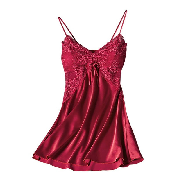 Satin Sexy Nightdress - Seductive Elegance for Intimate Moments