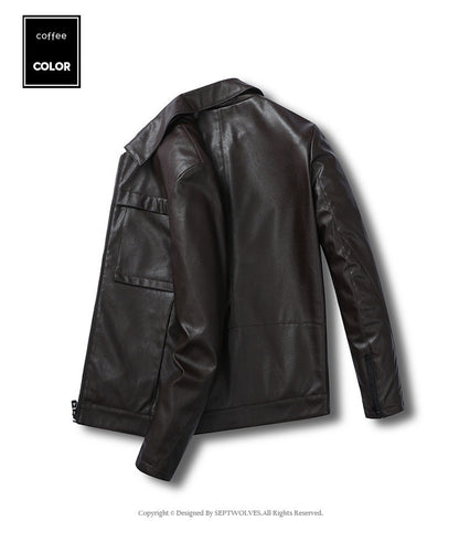 Stylish Leather Biker Jacket: Ultimate Cool