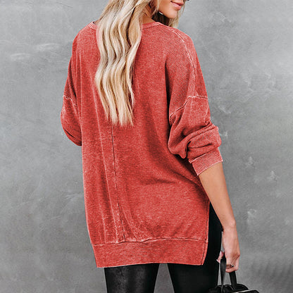 Comfy Loose Knit Pullover: Effortless Style