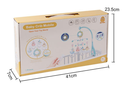 Crib Mobiles Toy Holder Rotating Mobile Musical Box Projection