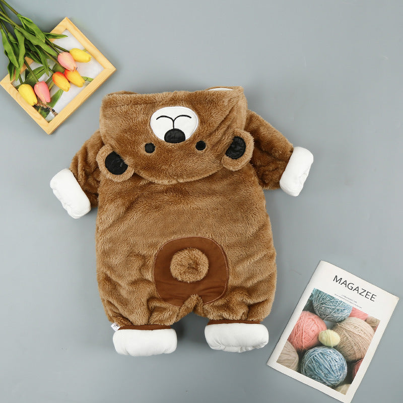 Arctic Bear Baby Winter Romper Pram suit