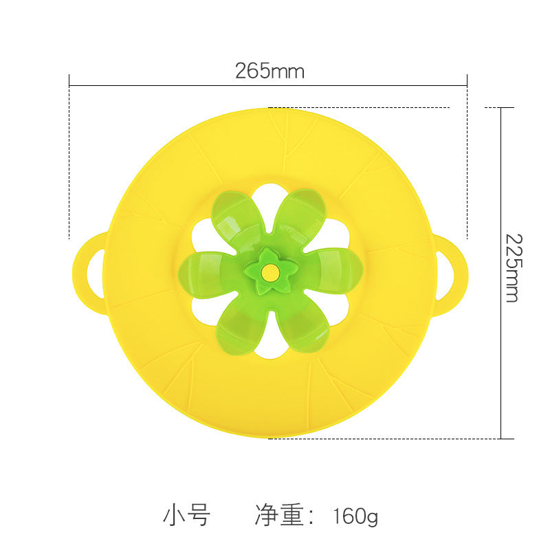 Silicone Spill-Proof Pot Cover