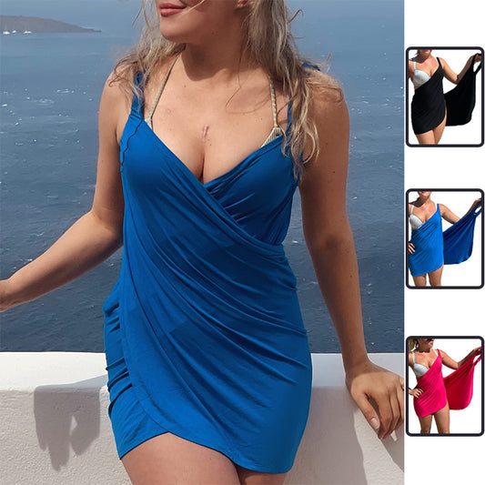 One-piece Backless Beach Dress Wrap for all sizes