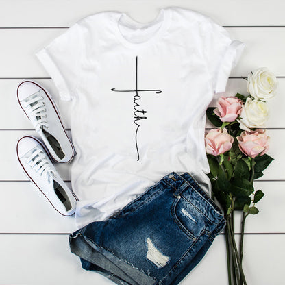 Printed Loose Fit Women's T-Shirt