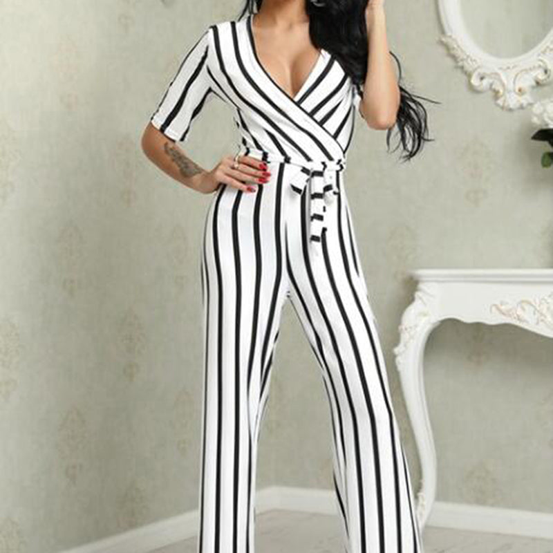 Striped Jumpsuit: Effortless Elegance