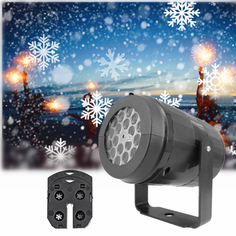 Outdoor Christmas Party Projector LED Lights - Rotating Xmas Pattern