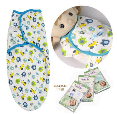 Cotton baby wrap sleeping bag, anti startled