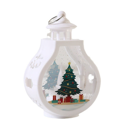 Christmas Candle Lamp Ornaments