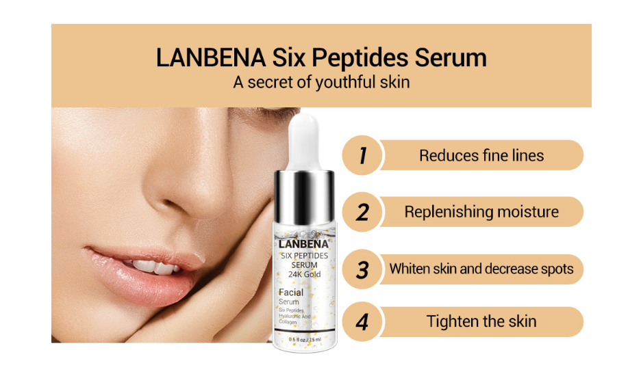 Golden Glow: LANBENA Face Serum