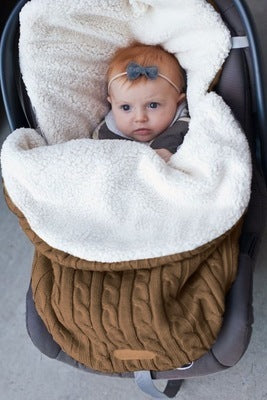 Baby Plain Thick Winter Stroller Sleeping Bag