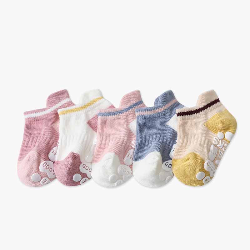 Three-dimensional Grip Baby Boat Socks