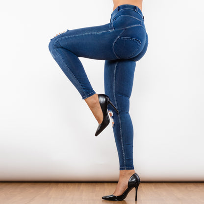 Stylish Comfort Shascullfites Melody Blue Jeggings