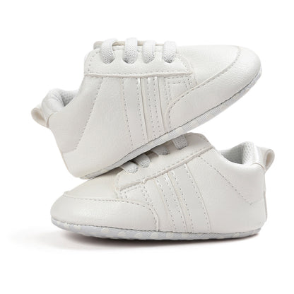 PU Leather Non-slip Soft Newborn Moccasins Sneakers