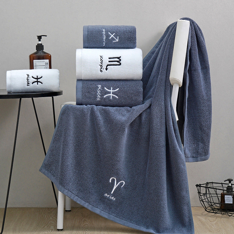 Pure Cotton Quick Drying Constellation Towels