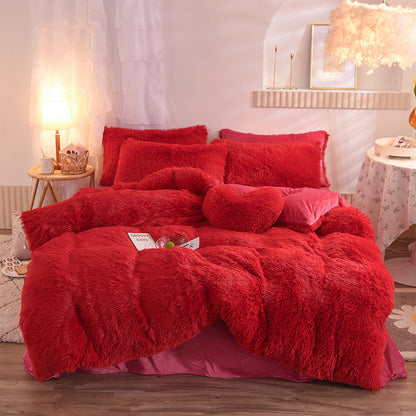 Luxury Thick Winter Fleece Duvet Cover