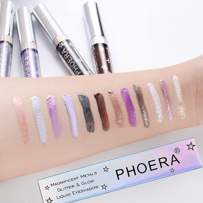 Phoera Glitter & Glow Liquid Eye Shadow