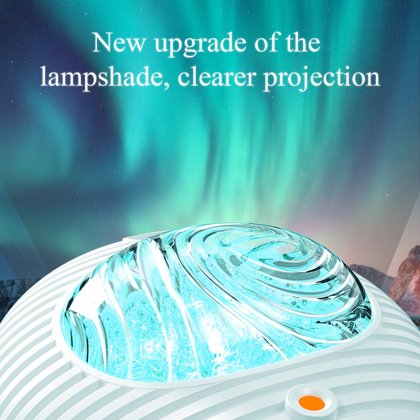 Pigmiss Double Effect Northern Lights Projector Lamp