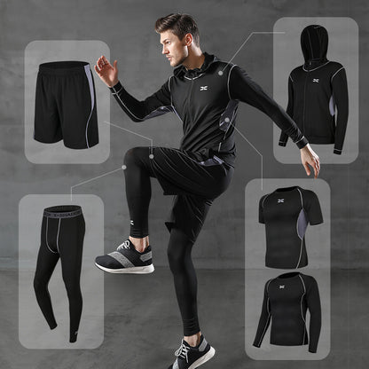 Ultra Fast Drying Stitch Design Men's Sports Suit