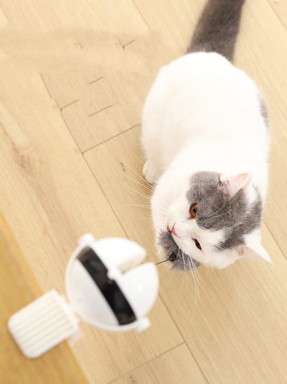 Electric Automatic ABS Rabbit Motion Cat Toy Teaser