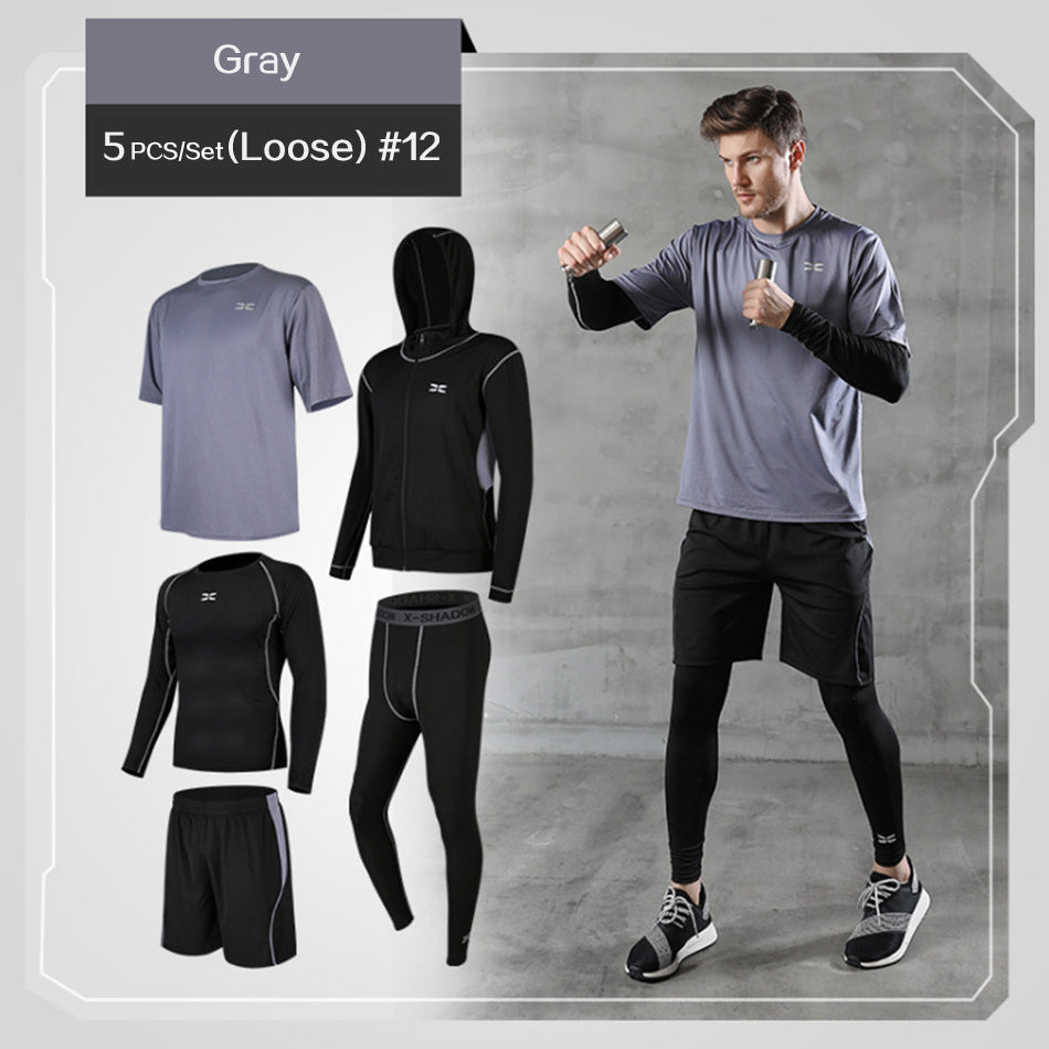 Ultra Fast Drying Stitch Design Men's Sports Suit