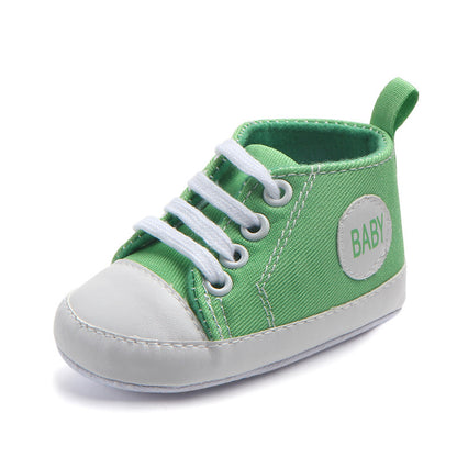 Baby First Walkers Classic Soft Sole Anti-slip Canvas Sports Sneakers