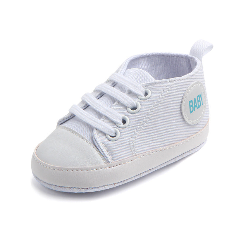 Baby First Walkers Classic Soft Sole Anti-slip Canvas Sports Sneakers