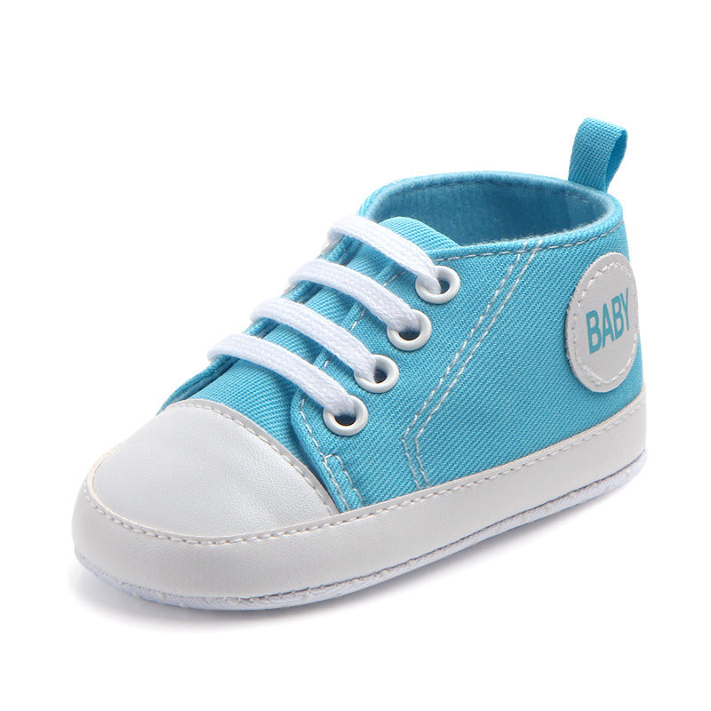 Baby First Walkers Classic Soft Sole Anti-slip Canvas Sports Sneakers