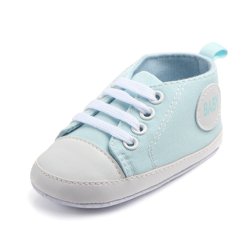 Baby First Walkers Classic Soft Sole Anti-slip Canvas Sports Sneakers