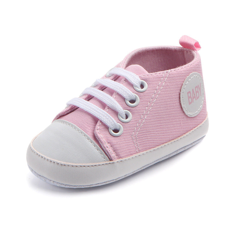 Baby First Walkers Classic Soft Sole Anti-slip Canvas Sports Sneakers