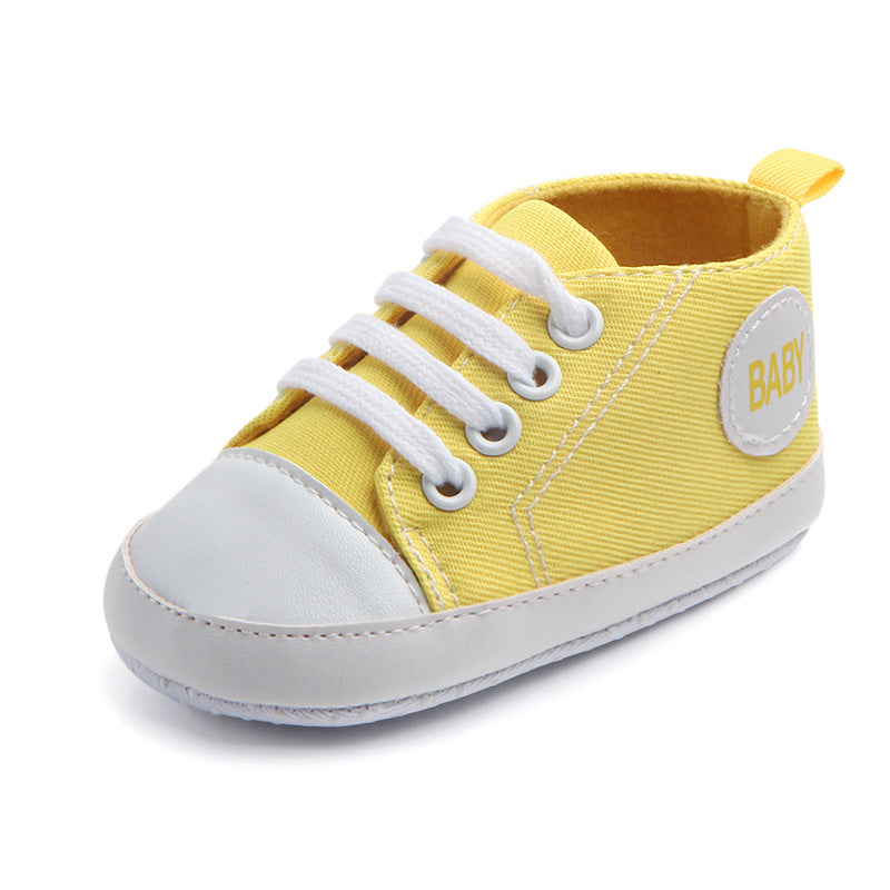 Baby First Walkers Classic Soft Sole Anti-slip Canvas Sports Sneakers