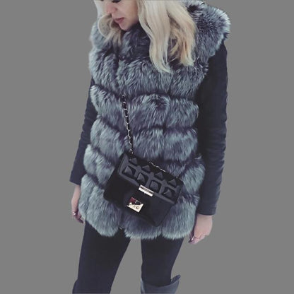 Women's Soft Faux Fur Vest: Chic, Cozy & Stylish Layering