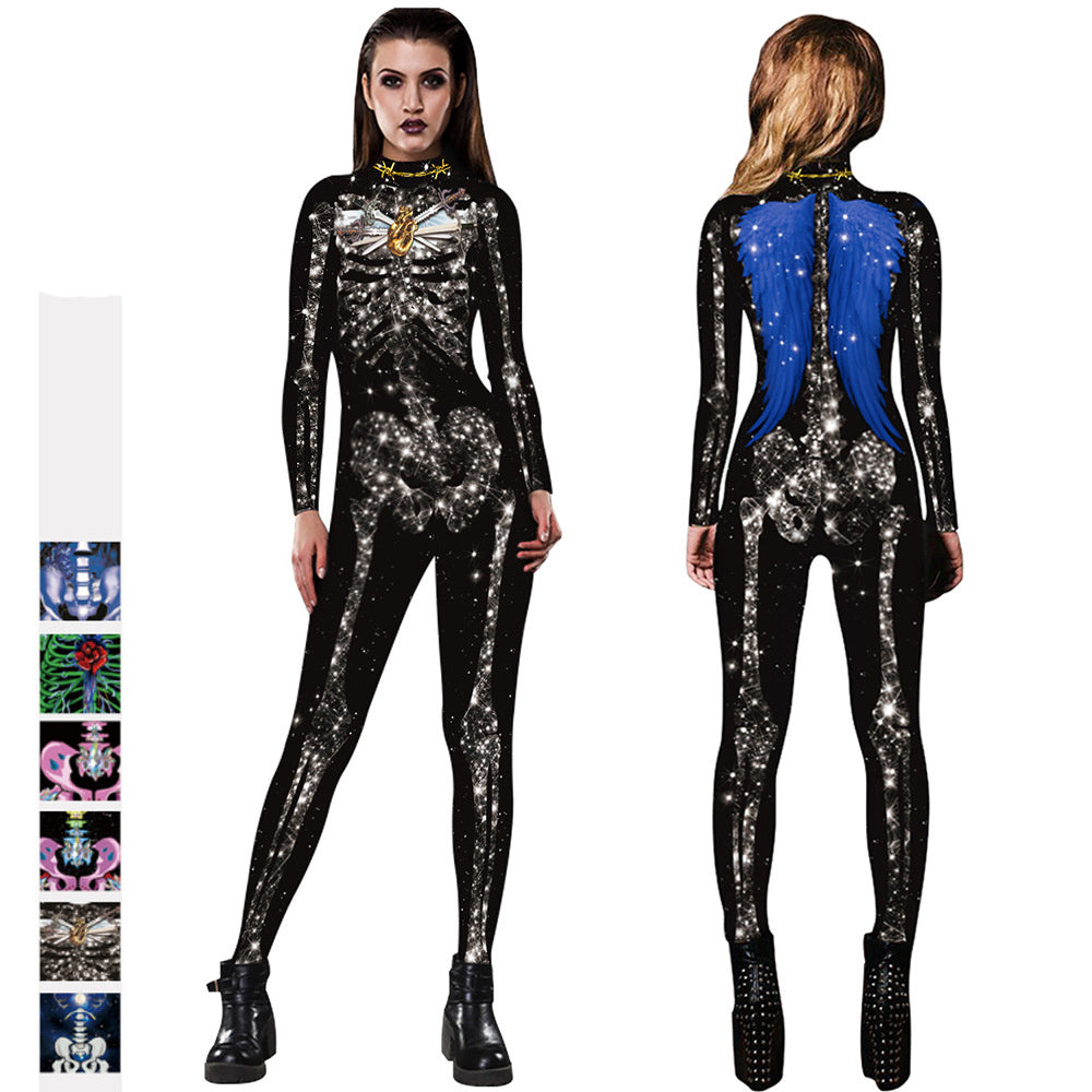 Halloween Skeleton Jumpsuit