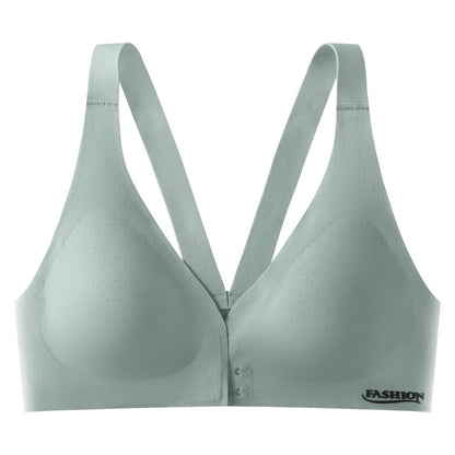 New Front Button Adjustable Bra