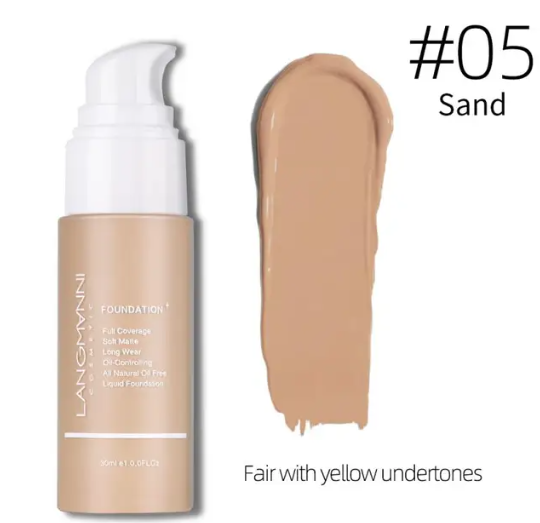 Langmanni 13 Colours Liquid Foundation Oil Control Concealer