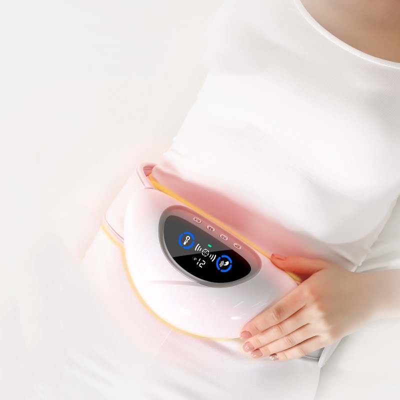 Menstrual Pain Heating Digital Belt Massager