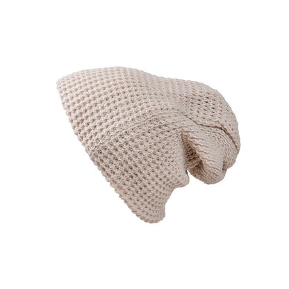 Knitted wool cap