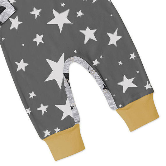 Baby Star print Romper Suit