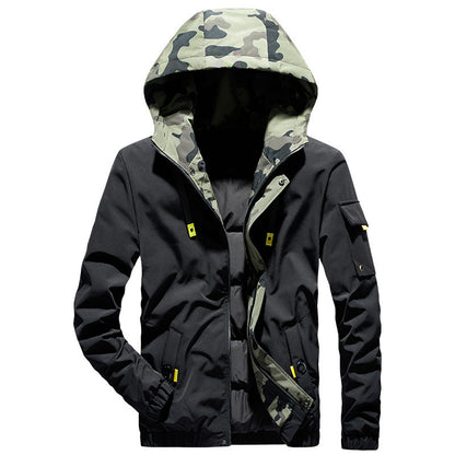 Men's Padded Goose Down Waterproof Jacket