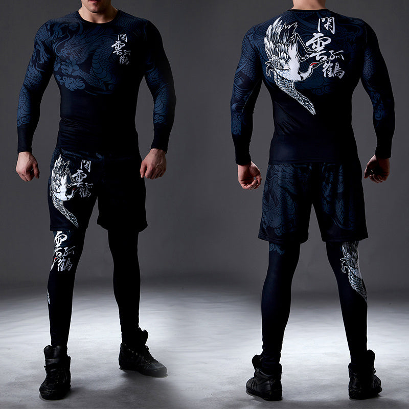 Men's Sweat-absorbent Quick-drying Fitness Suit