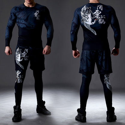 Men's Sweat-absorbent Quick-drying Fitness Suit