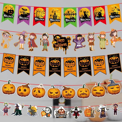 Halloween Party Banner Decorations