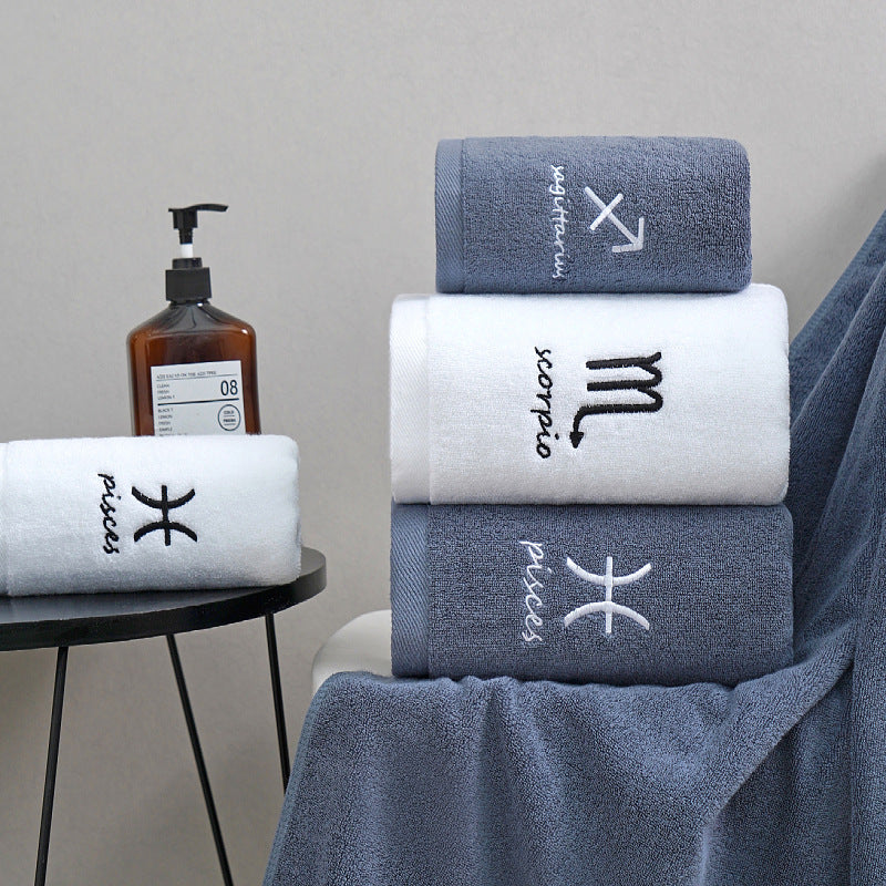 Pure Cotton Quick Drying Constellation Towels