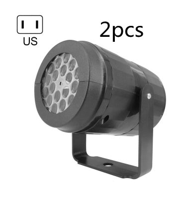 Outdoor Christmas Party Projector LED Lights - Rotating Xmas Pattern